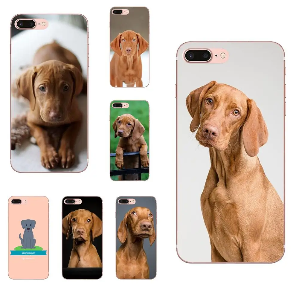 Мягкий Новый стиль Уникальные Милые венгерский собака vizsla щенка для Apple iPhone 4 4S 5 5C