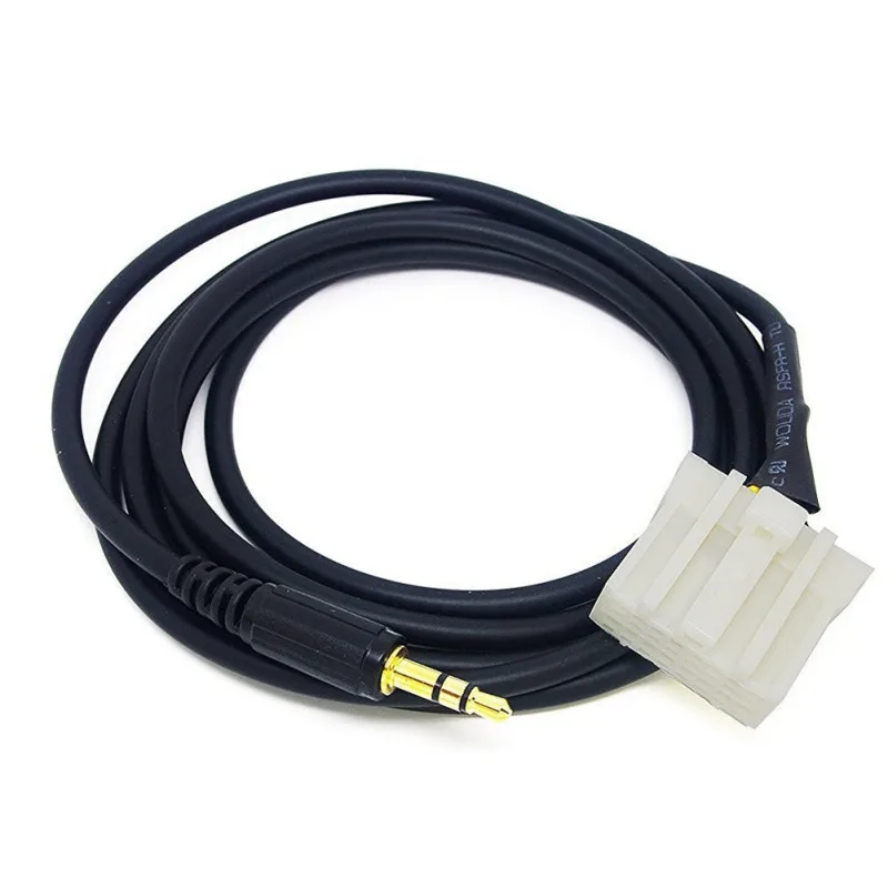 DWCX Новый DIY 3 5 мм AUX CD штекер интерфейсный адаптер кабель для телефона музыкальный