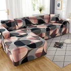 Эластичный чехол для дивана в гостиную, регулируемые геометрические диваны, чехлы для шезлонг, секционный диван, угловой диван, чехол для дивана