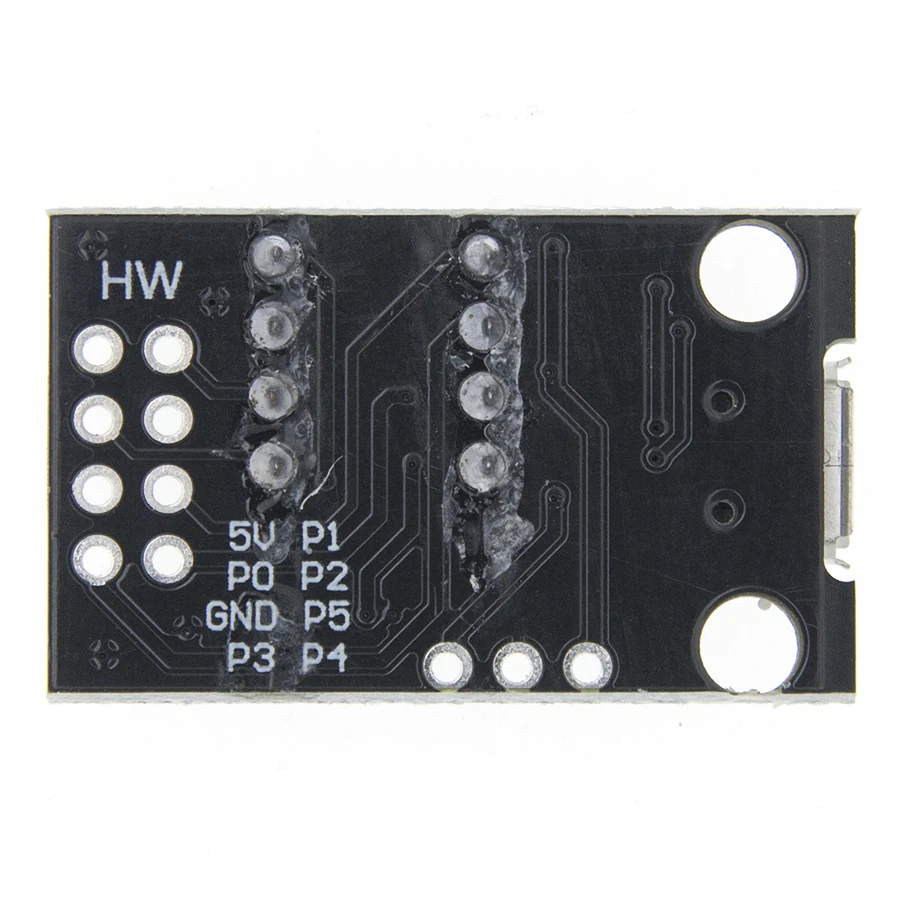 10 шт. Подключаемая макетная плата для ATtiny13A/ATtiny25/ATtiny45/ATtiny85 редактор