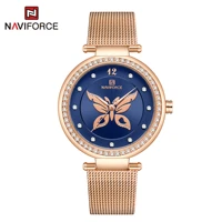 naviforce fashion women watch luxury simple lady quartz wristwatch elegant girl gift bracelet female clock relogio feminino 2021