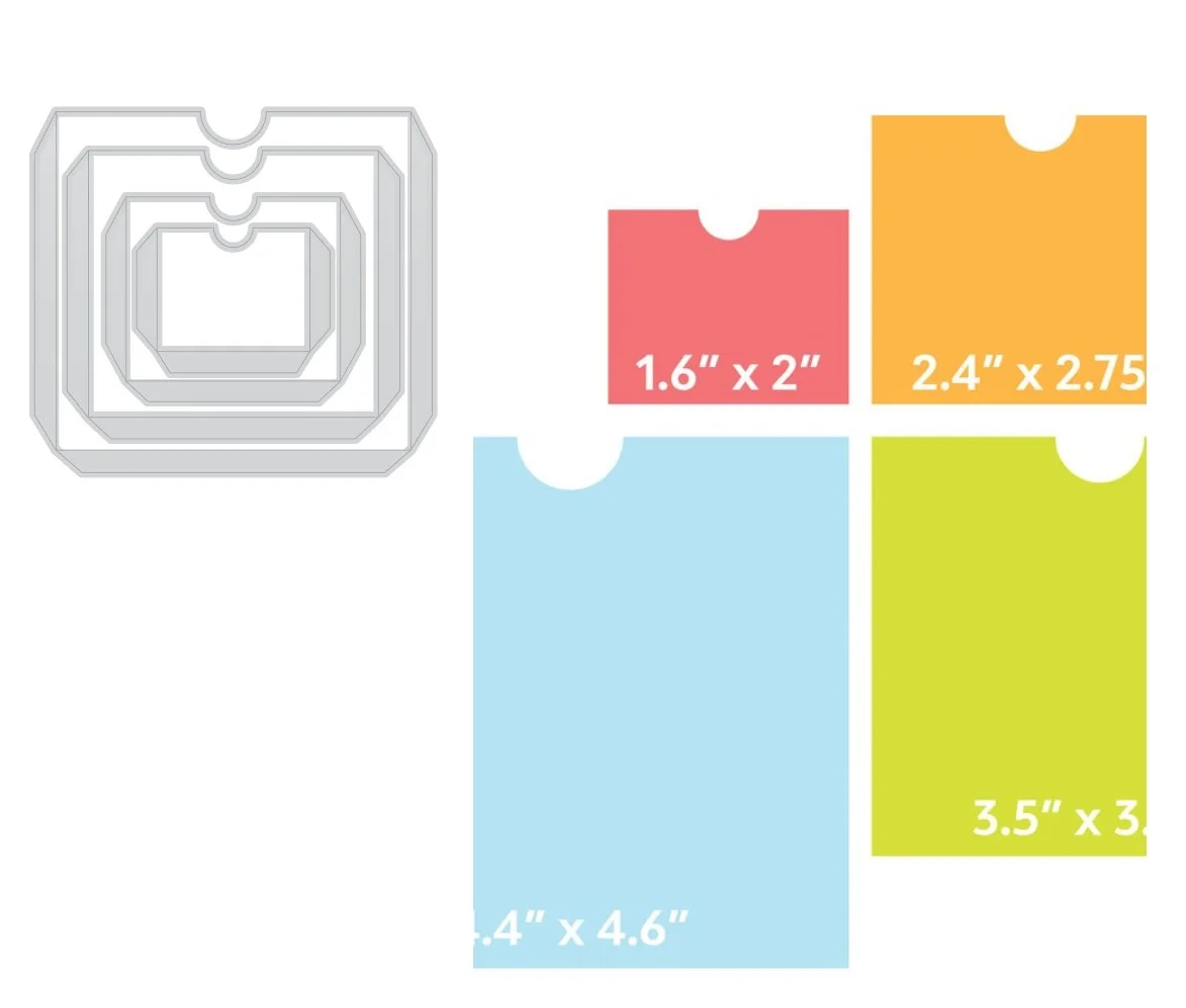 

Hot Sale Pockets Metal Cutting Dies DIY Scrapbooking Card Stencil Paper Cards Handmade Album Stamp Die Sheets 2021 New Arrive