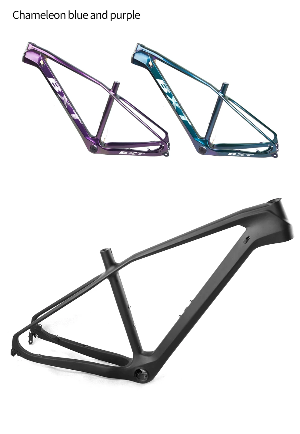 Новая BXT полностью углеродная mtb рама 27,5 er cadre carbone t800 рама карбоновая для горного велосипеда 27,5 супер светильник рама велосипеда