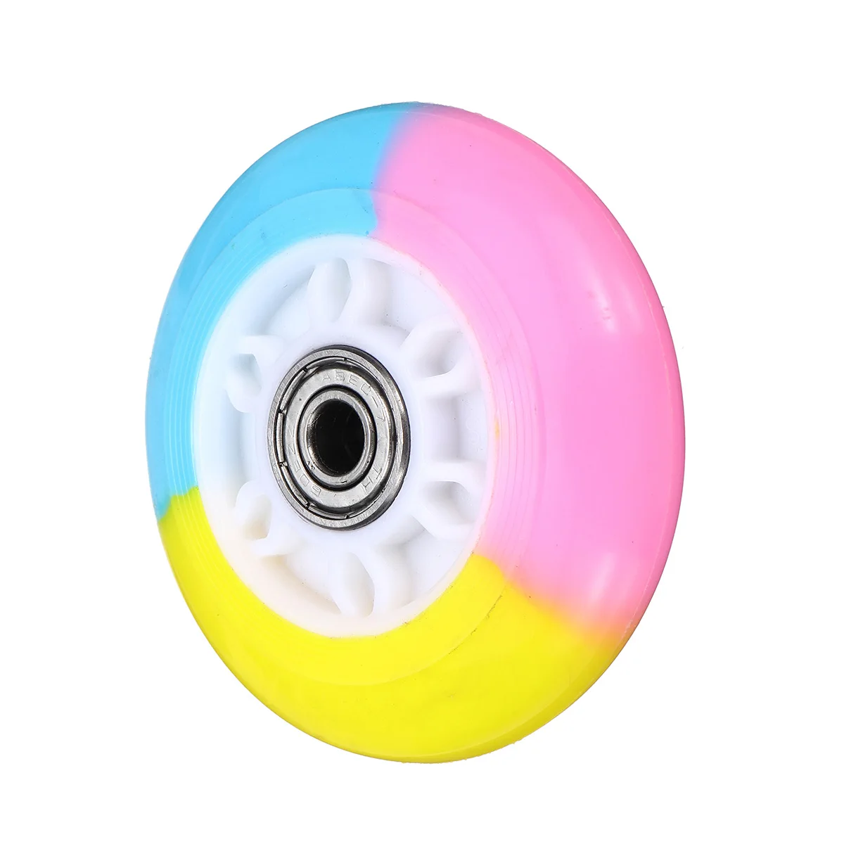 

2PCS Mini Scooter Wheel Flashing LED Lights Scooter Wheel with 2 ABED-7 Bearings 80mm 100mm 120mm