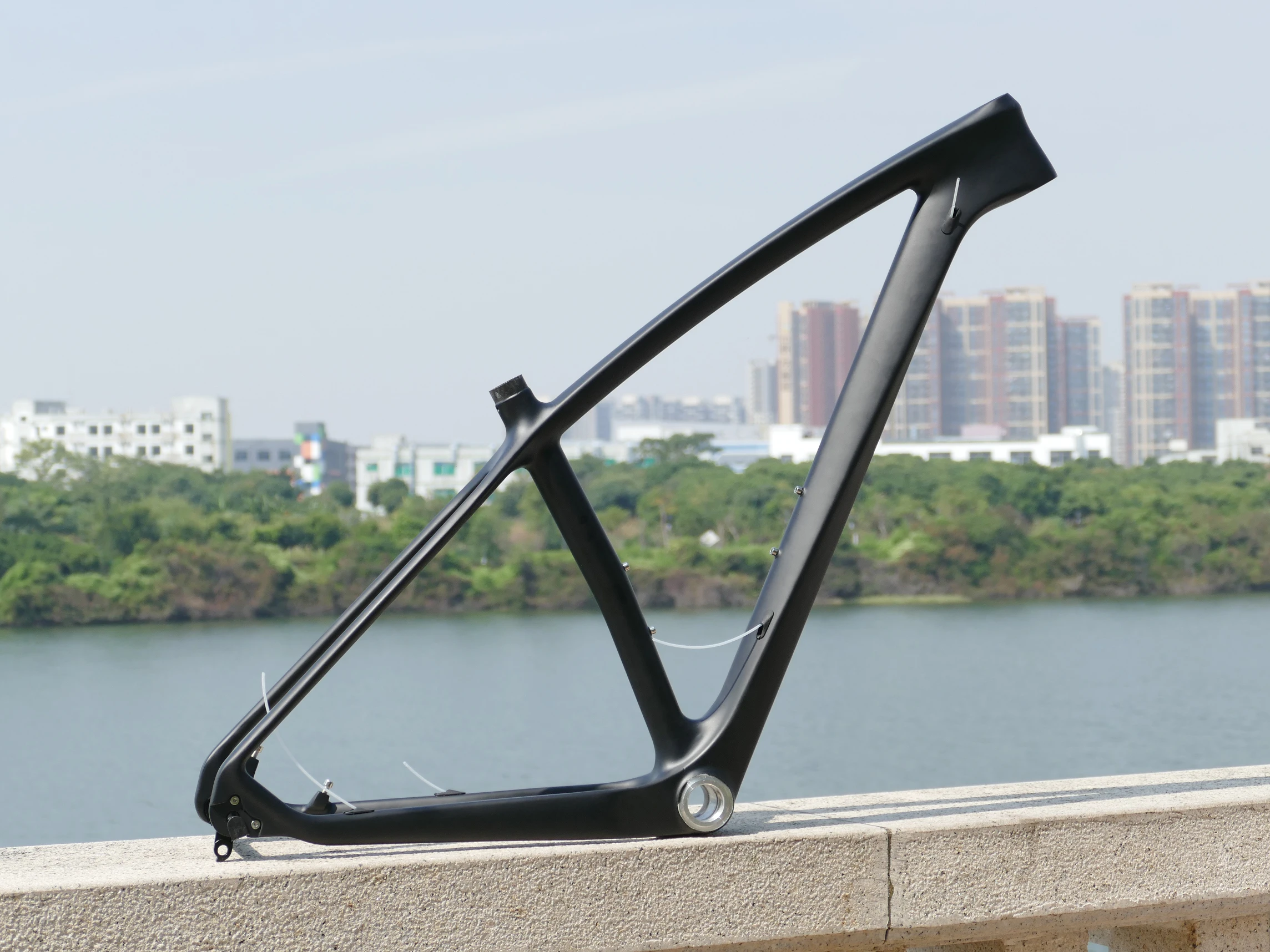 New Arrival Full Carbon UD Matt 29ER Mountain Bike Bicycle MTB Cycling Frame 15&quot 17&quot 19&quot Thru Axle 142 * 12mm / QR 135mm | Спорт и