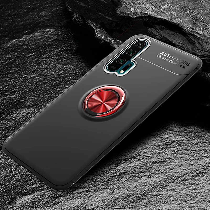Для huawei Nova 6 Чехол Nova6 кольцо держатель мягкий матовый Силиконовый чехол накладка