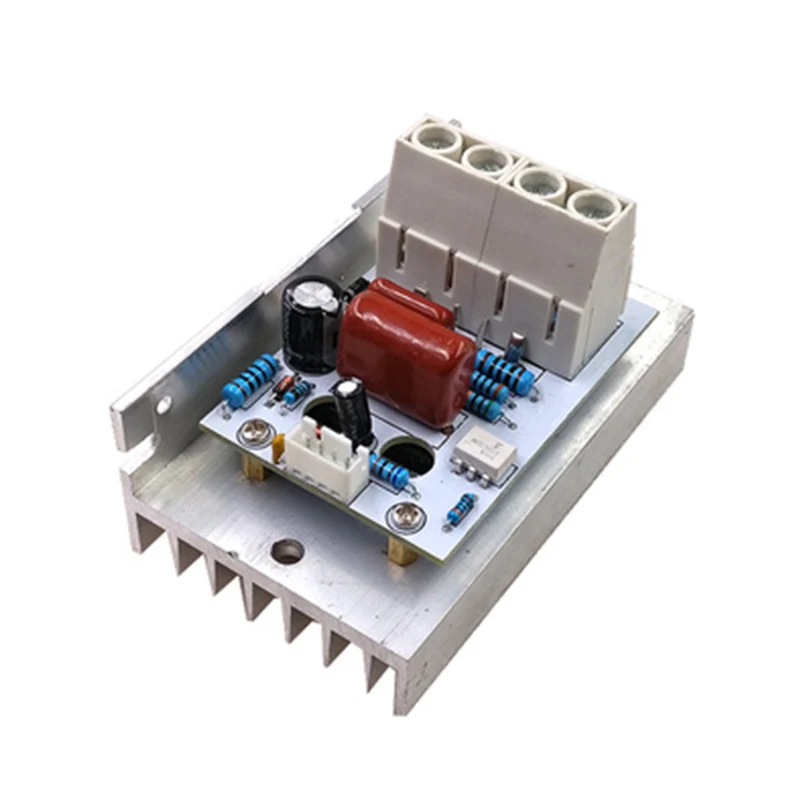 AC220V 10000W 80A тиристорный Электронный регулятор напряжения термостат Быстрая