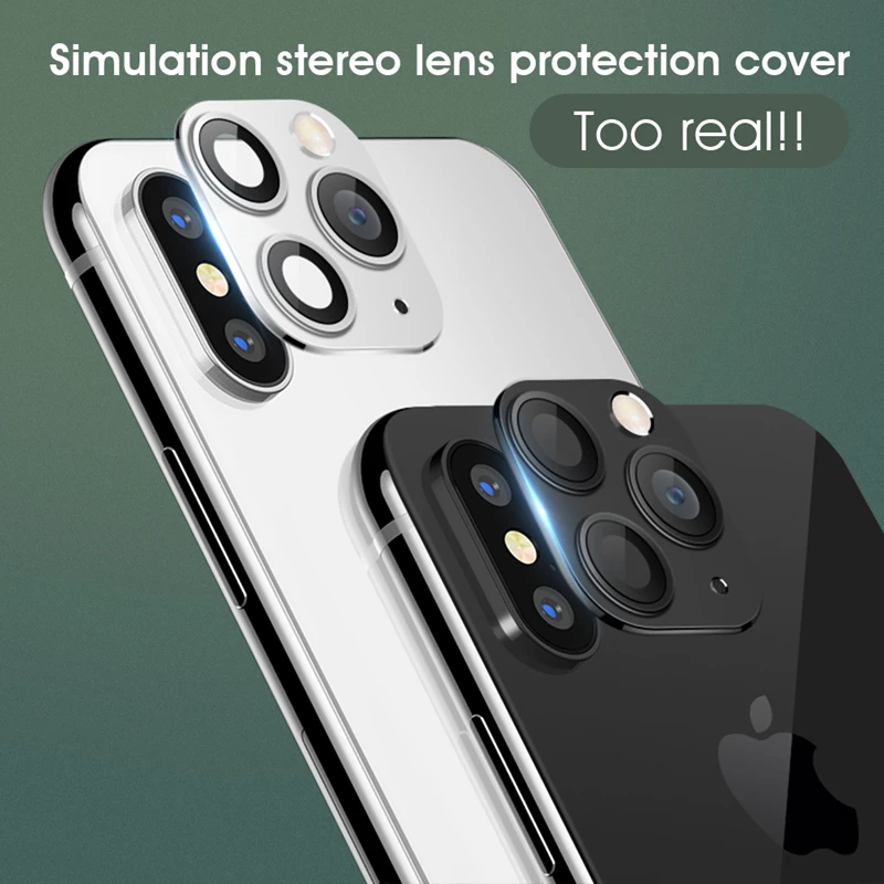 Реальная возможность замены для iPhone X XR XS Max на 11 Pro 2019 защита объектива камеры
