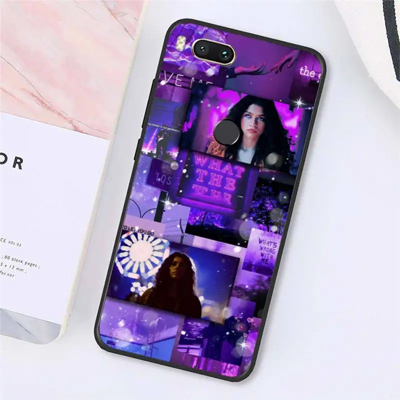 

Euphoria American TV Series Phone Cases For Xiaomi Redmi note 7 8 9 t k30 max3 9 s 10 pro lite Luxury brand shell funda coque