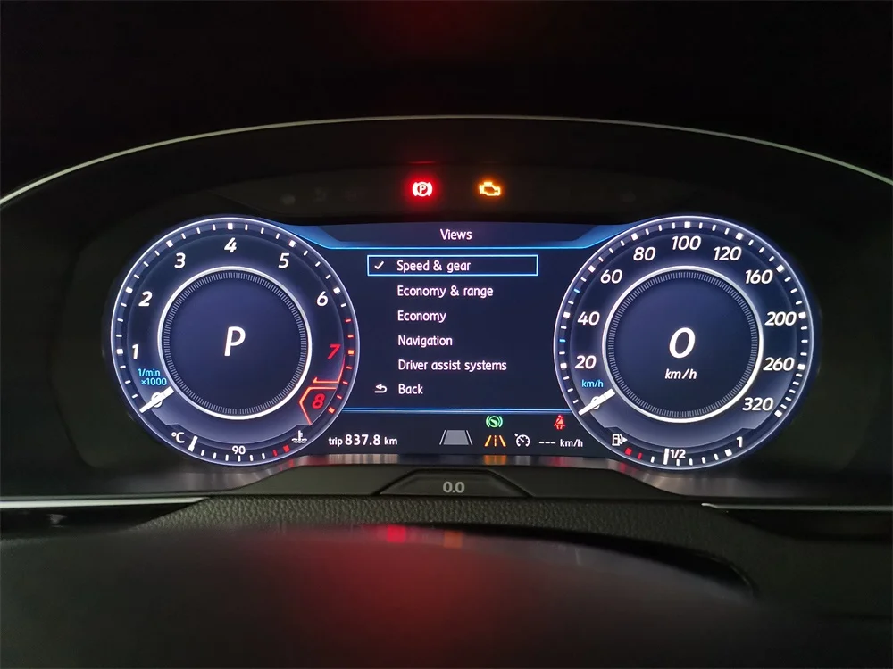 5G1 920 791A для VW Golf Mk7/7,5 GTDGTI R-Line Виртуальная кабина комбинированный инструмент lcd Спидометр Одометр элемент кластера