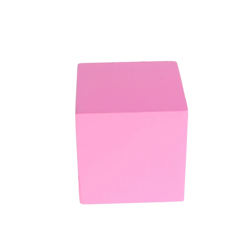 Монтессори сенсорные материалы башня семейный набор деревянные строительные