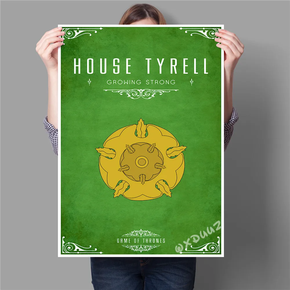 

Popular TV series family totem retro style poster wall decoration painting canvas painting