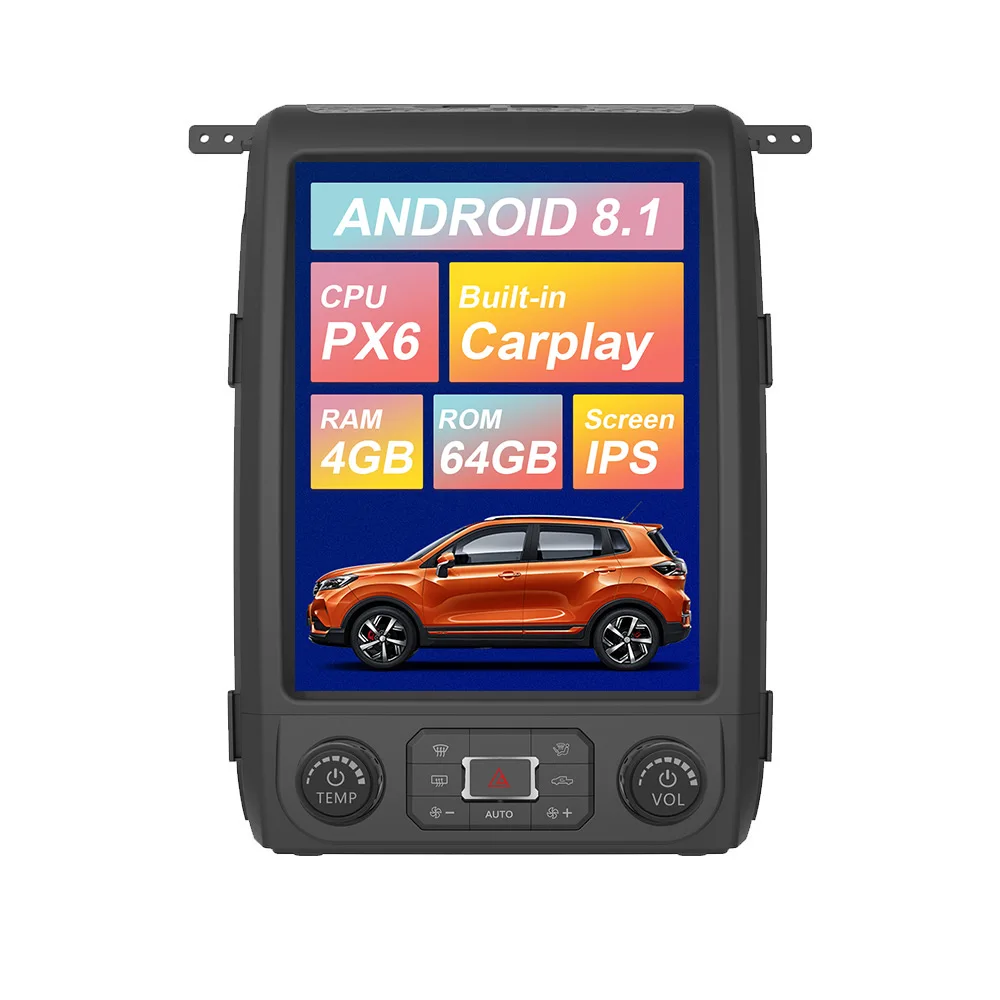 12 1 &quotAndroid 9 0 для Ford F150 2013-2014 с 4 + 64 Гб встроенной Carplay мультимедийный навигатор