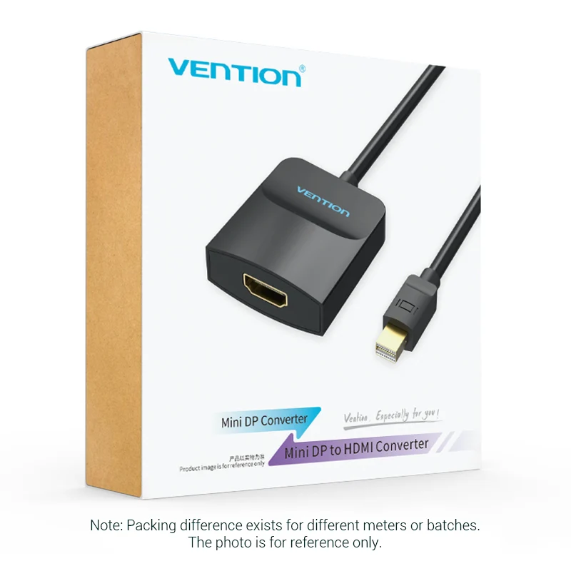 Переходник Vention Thunderbolt-HDMI Кабель-адаптер Mini Displayport-HDMI для Apple MacBook Air Pro iMac Mac Surface DP |