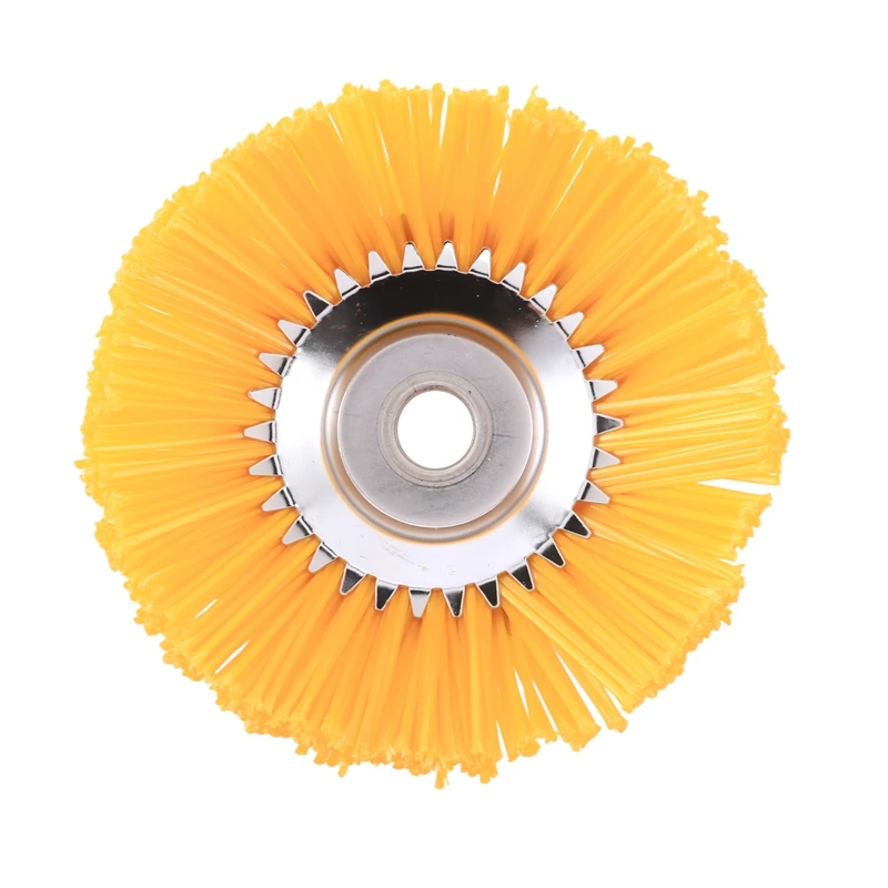 

Nylon Brush Universal Trimmer Brush Head Cutter Durable Garden Tools Outer Diameter 200mm Inner Hole 25.4mm