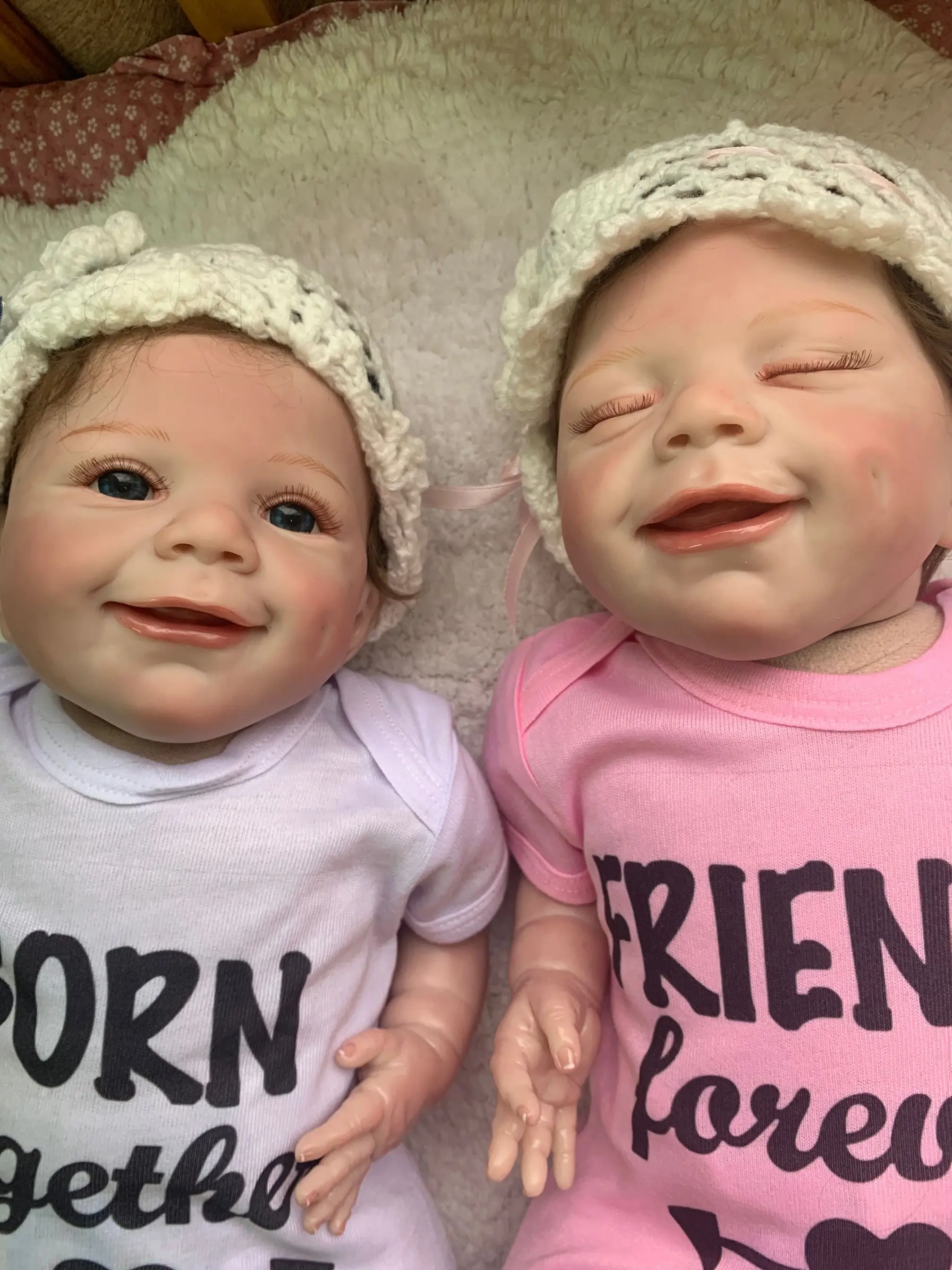 NPK likfelike Origianl novo rosto super doce bebe boneca renascer bebê gêgêmeos очень младший toque flexперезаряжаемые