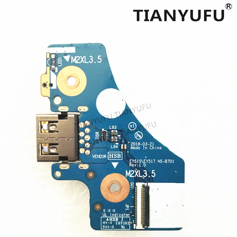 Для Lenovo Y7000 Y530-15 EY515 EY517 беспроводной переключатель USB-порт системная плата