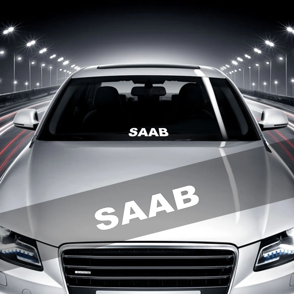 

Car Stickers Reflective Stickers Vinyl Decals Car Styling Self Adhesive Emblem Car Stickers For SAAB 9-3 93 9-5 9 3 9000 5 Auto