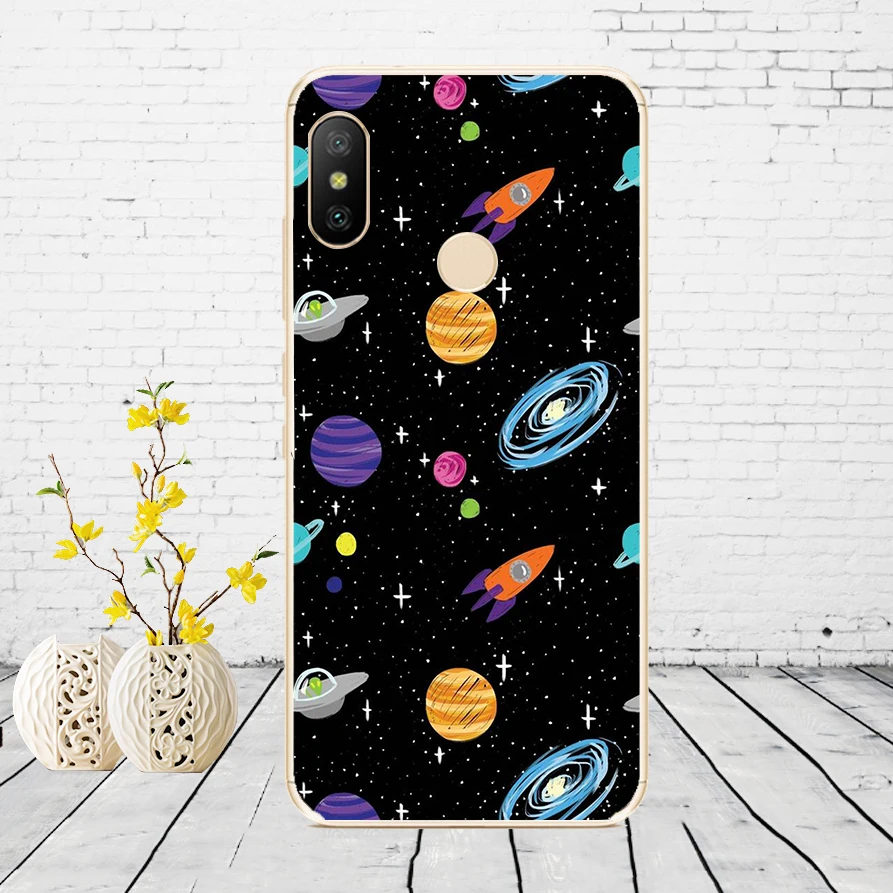 H7 Силиконовый чехол для Xiaomi mi A2 LITE, чехол с полной защитой, мягкая задняя крышка из ТПУ, чехол для телефона s для Xio mi A2 LITE, бампер - Цвет: H7