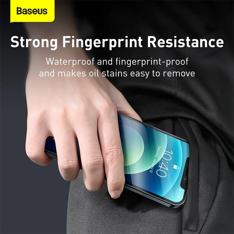 Baseus 2 шт. 0 3 мм экран стекло для iPhone 12 Pro 12Pro Max Mini полное покрытие HD защитная пленка