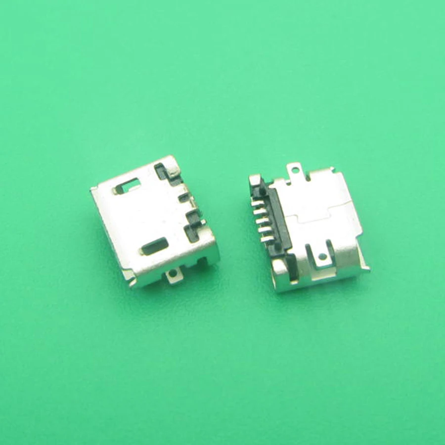 10 шт. миниатюрный 5-контактный разъем Micro USB гнездо постоянного тока для ZTE R518 N600 R516