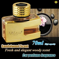 car perfume interior women air freshener mens perfumes sandalwood scent auto accessories 70ml liquid flavoring for cars