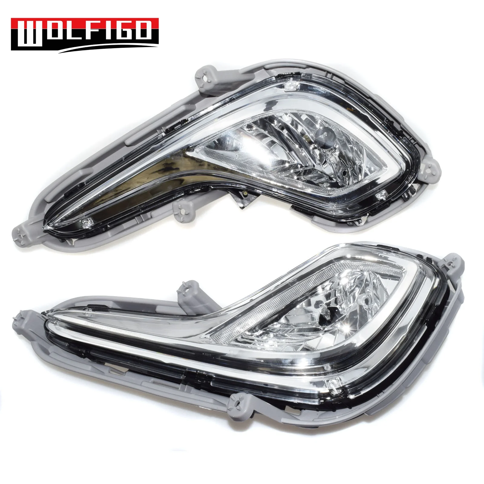 Противотуманные фары WOLFIGO для бампера с прозрачными линзами 2012 2016 RB 4DR 922011R010 922021R000