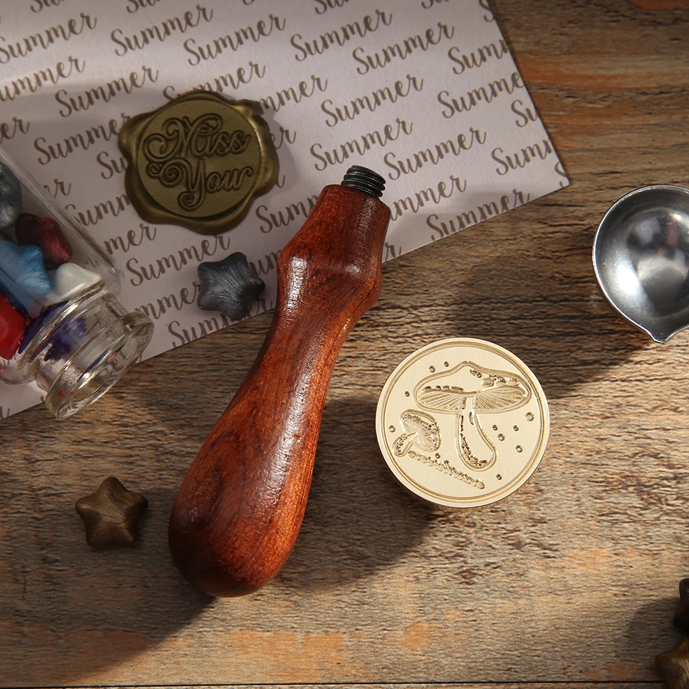 DIY печать с рисунком растений восковая ретро-конверт скрапбукинг фотоальбом