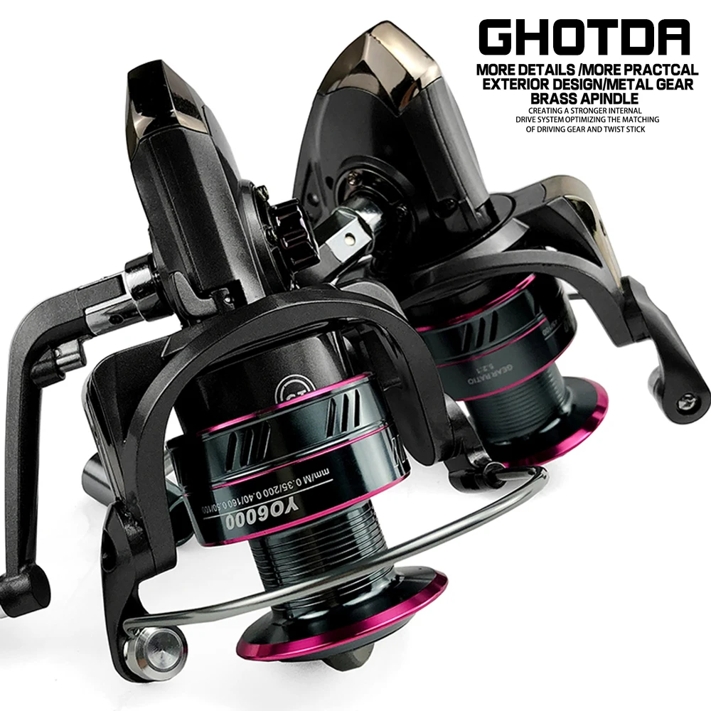 

1.8-3.0m Telescopic Spinning Rock Sea Rod And Reel Set Reel And Rod Combo De Pesca