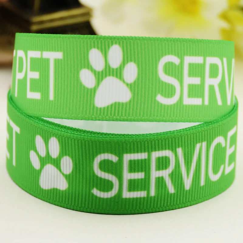 

22 мм 25 мм, 38 мм, 75 мм собака мультфильм печатных Grosgrain ленты вечерние свадебные украшения 10 ярдов X-03280