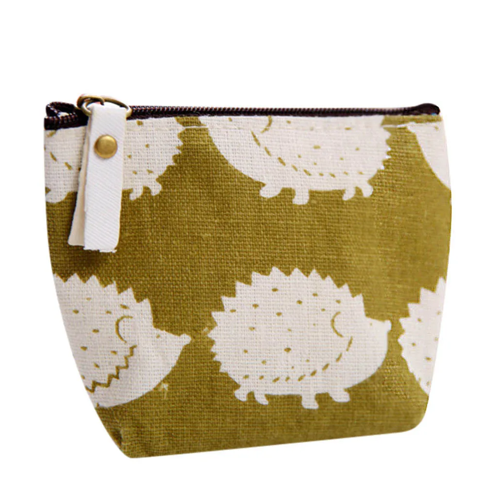 Лидер продаж 2020 товары холщовая маленькая косметичка многофункциональная