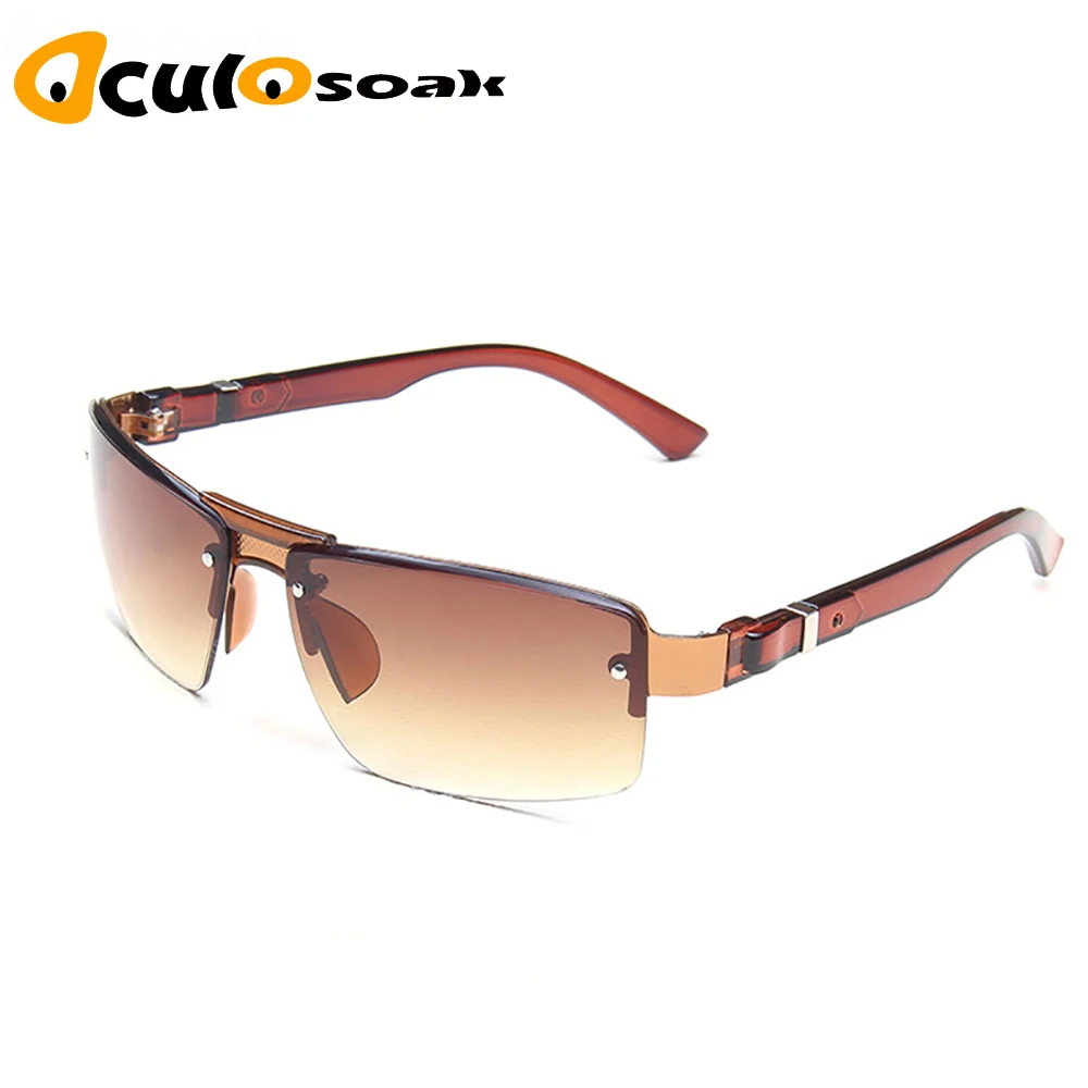 Oculosoak мужские спортивные солнцезащитные очки Брендовые алюминиевые UV400