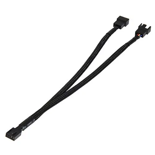 4Pcs 4 pin fan splitter PWM To Dual Computer Case Fan Power Y-Splitter Adapter Cable | Компьютеры и офис