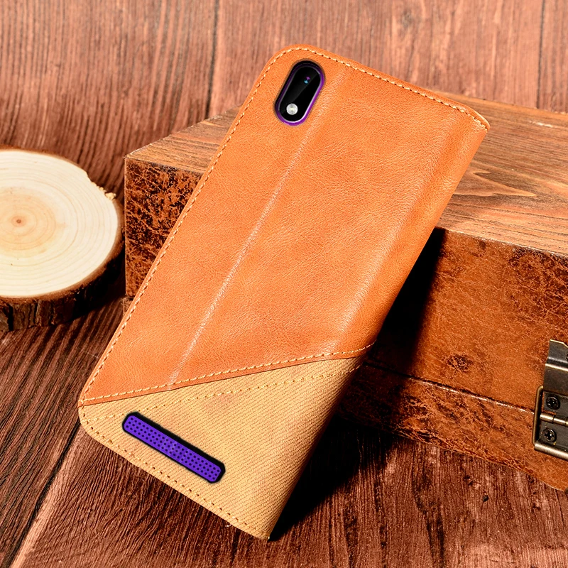 For Leagoo Z10 Z 10 Case 5.0 inch Splicing Color Retro Pattern Phone Cover Magnetic Vintage Leather | Мобильные телефоны и