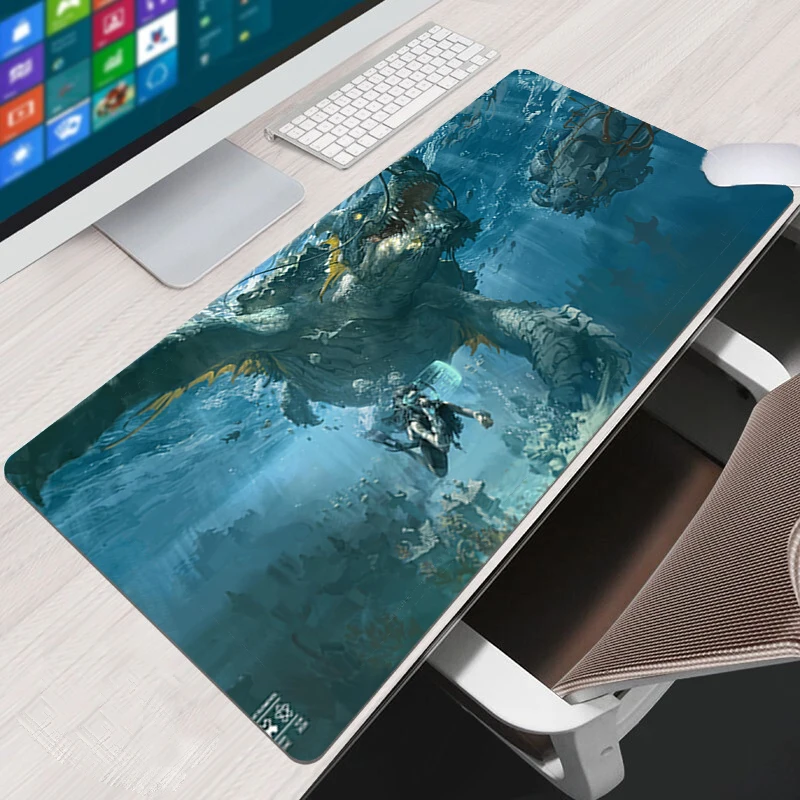 

Chinese Style Four Big Animal Mousepad Anti-skid Speed Mousepad Large Gaming Players Preferred Game Accessories For LOL CSGO