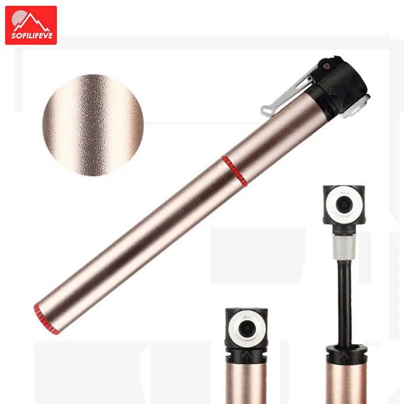 120PSI велосипедный ручной воздушный насос манометр для велосипедных шин Надувное