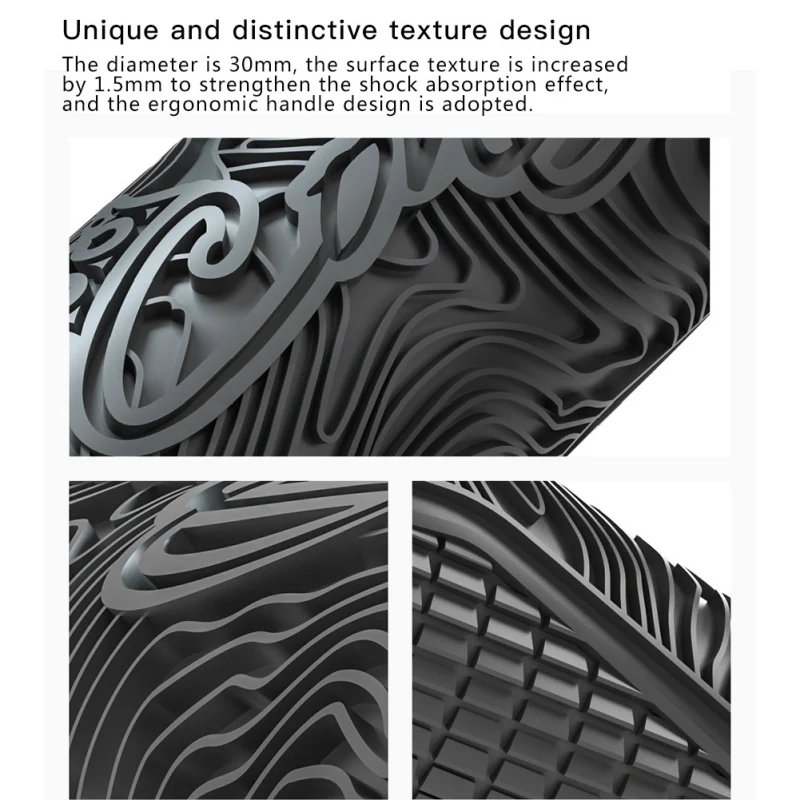 

1 Pair of Soft Rubber Bicycle Handlebar Shockproof Handles Anti-skid Shockproof Handlebar Cover