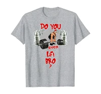 do you even lift bro shirt santa workout gym weightlifting t shirt