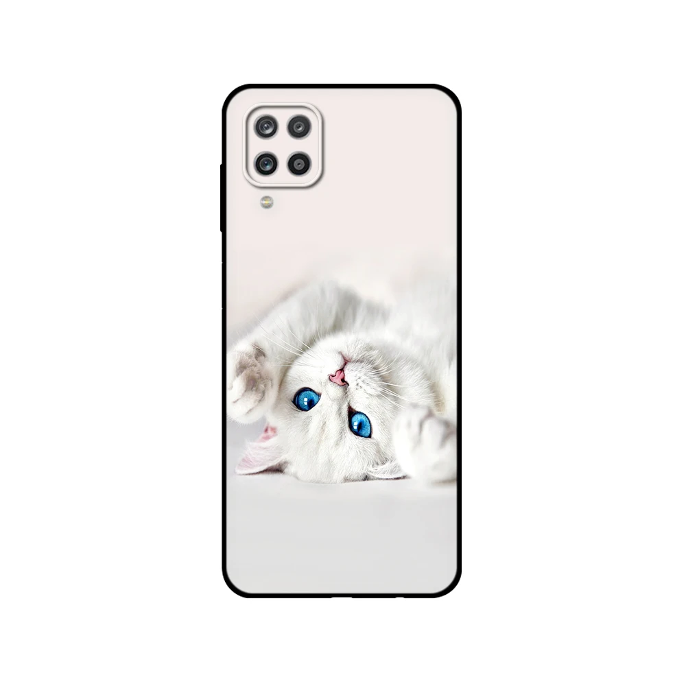 For Samsung A12 Case Soft Silicon Back Phone Cover On Samsung Galaxy A12 GalaxyA12 A 12 SM-A125F a125 Bumper 6.5