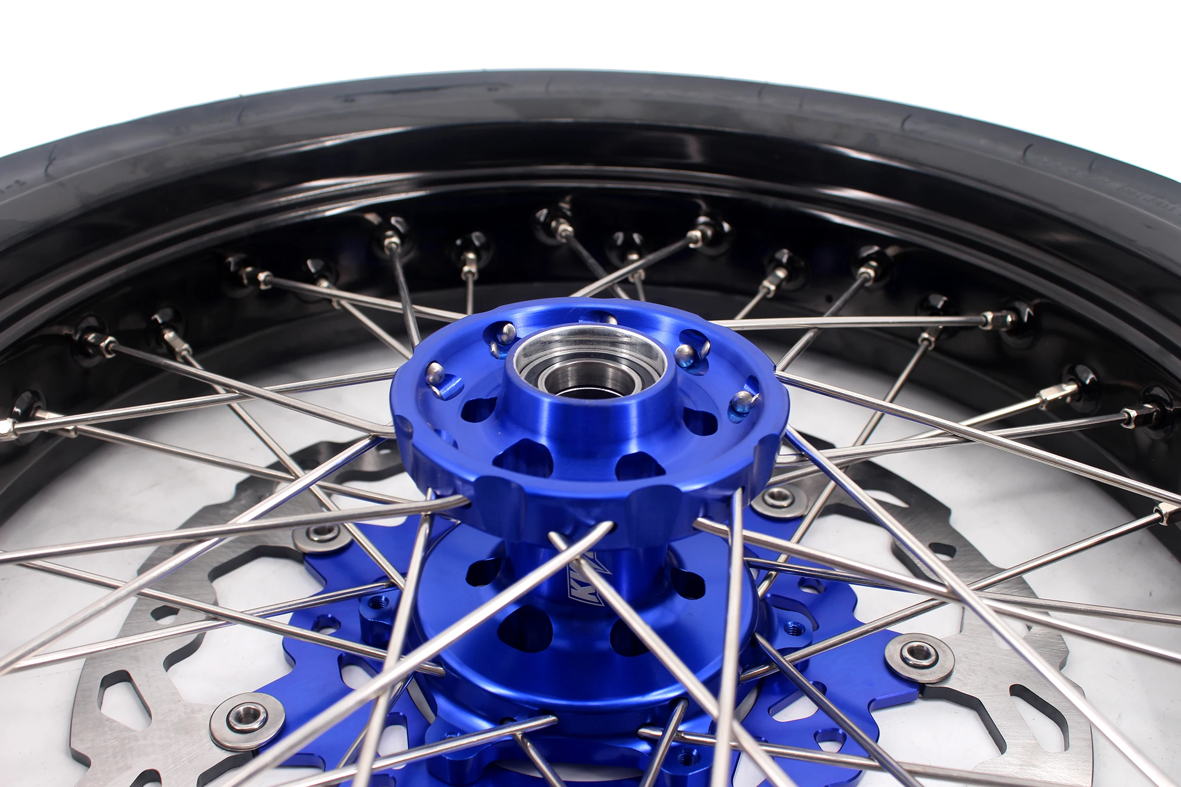 Полный комплект колес KKE 3 5/4 25 шины CST для Yamaha YZ250F 2001 2020 YZ450F 2003 синий концентратор