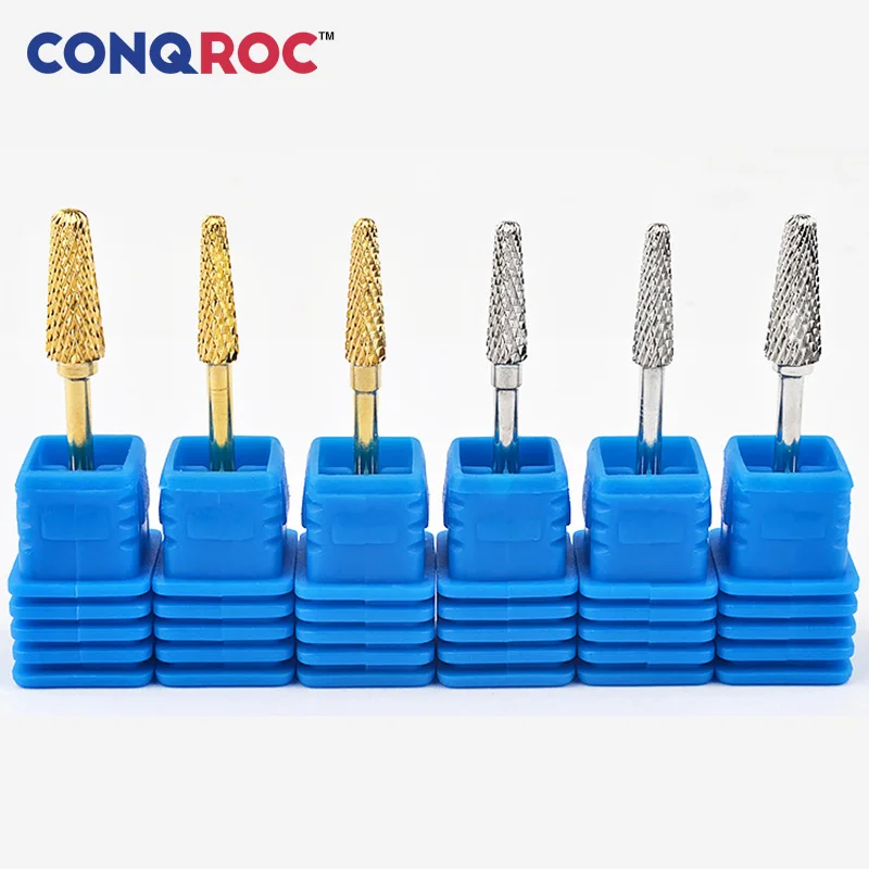 Высококачественная Гальваническая Вольфрамовая сталь фреза для ногтей сверло 2