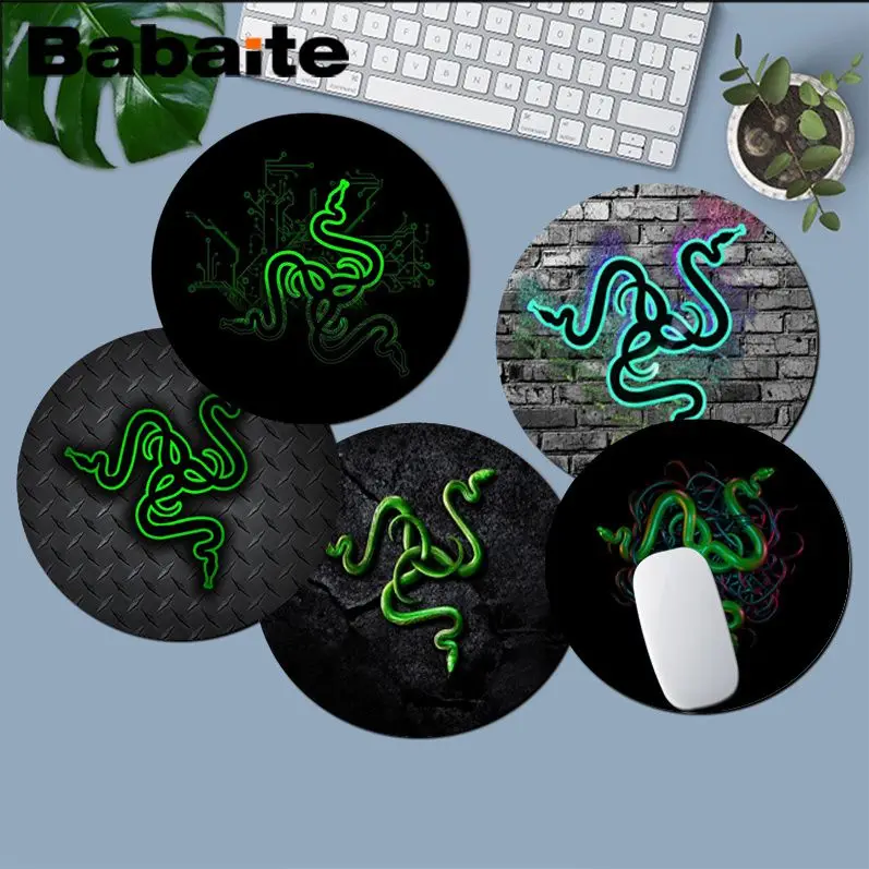 Babaite Boy Gift Pad Razer snake Keyboard Gaming MousePads gaming Mousepad Rug For PC Laptop Notebook