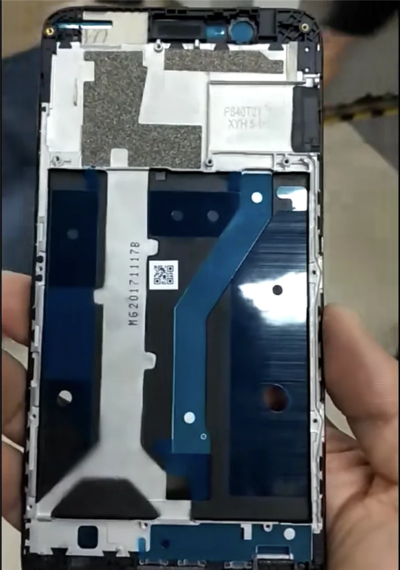 Оригинальный задний корпус для ZTE Blade Z Max Z982 задняя крышка передняя средняя рамка