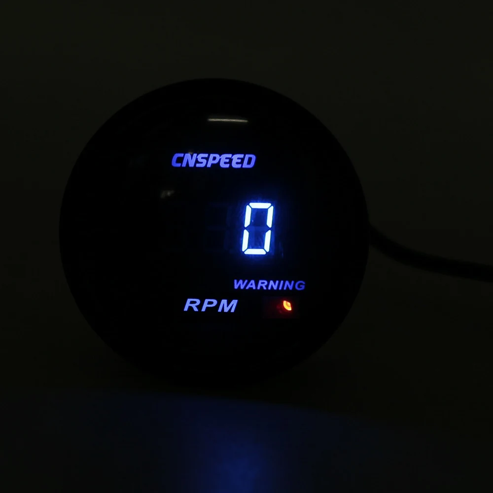 CNSPEED " 52 мм Автомобильный цифровой турбо Boost Gauge PSI температура воды Температура масла Датчик давления масла вольтметр Тахометр Датчик об/мин