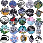 Патчи для приключений на открытом воздухе, вышитые патчи на одежду, аппликация для прошивки утюгом, нашивки для одежды, нашивки