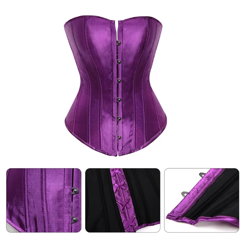 

European& American Simple Style Ladies Corset Tops Adjustable Belly Corset M6CD