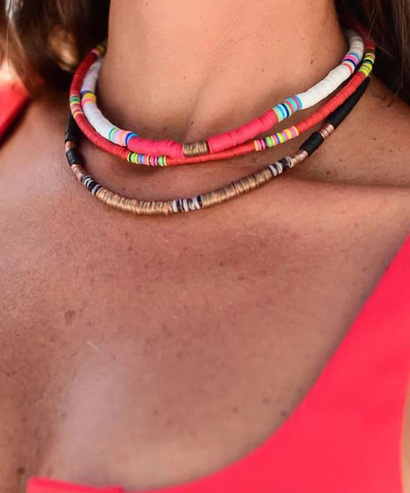 Женское Ожерелье-чокер из полимерной глины | Украшения и аксессуары
