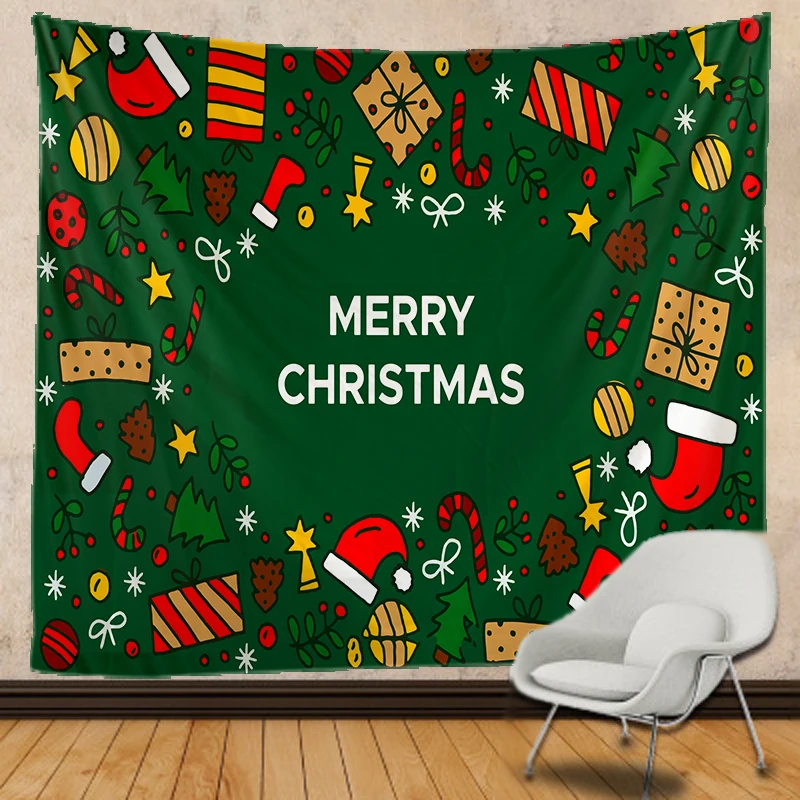 Рождественский домашний художественный декоративный гобелен Гобелен Мандала