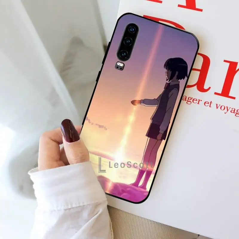 

Japanese Anime Your Name Phone Cases For Huawei Y5 Y6 II Y7 Y9 PRIME 2018 2019 NOVA3E P20 PRO P10 Honor 10