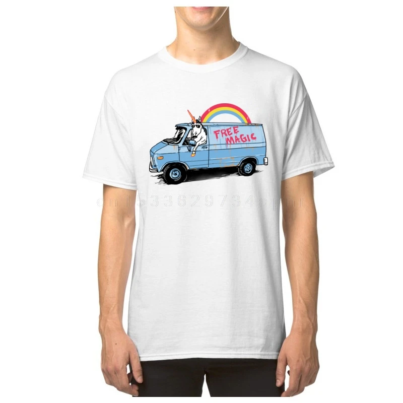 

Free Magic Tshirt Men Unicreep Street T-shirts 100% Cotton Tees Breaking Bad Rainbow Tops Funny T Shirt Thanksgiving Day Gift